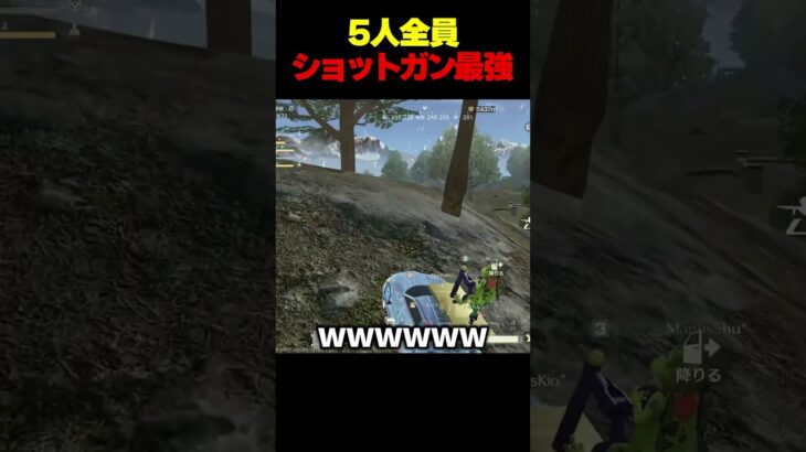 ショットガンタンク最強説【荒野行動】