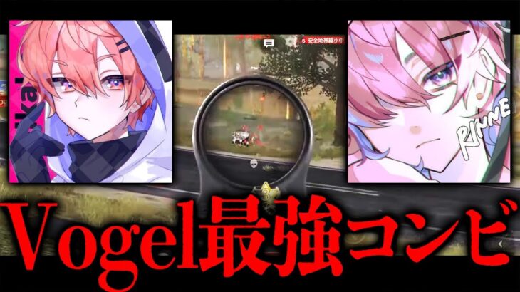 Vogelの火力枠とデュオ破壊してきたww【荒野行動】