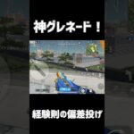 ❛神グレネードがさく裂❜偏差投げ。ぽいっ#荒野行動#shorts#スマホゲーム