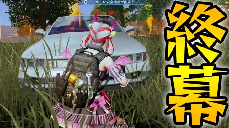 愛を伝えてさようなら【荒野行動】