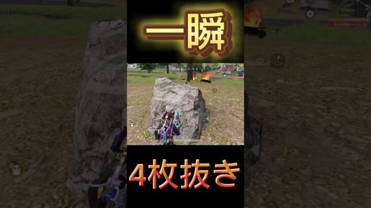 【荒野行動】一瞬すぎて何枚抜いたのか分からなかったwww