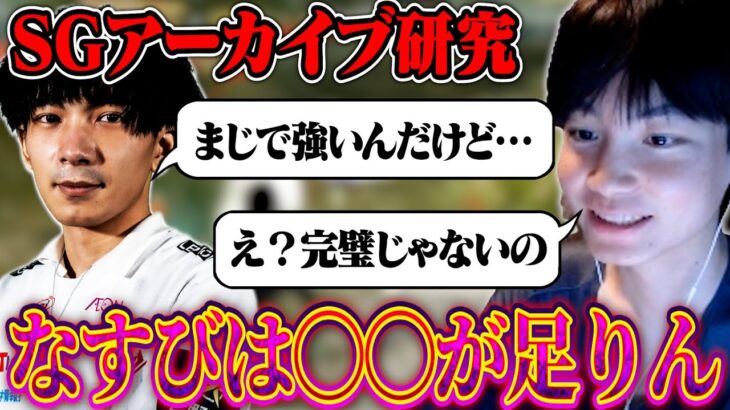SGなすびの欠点とは!?リーダーしめじからの忠告。【荒野行動】