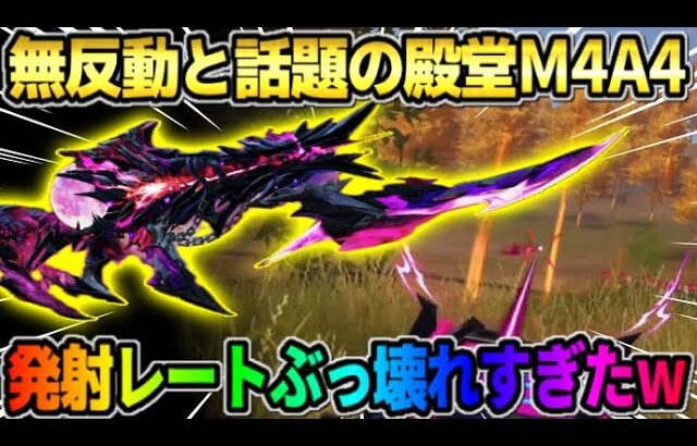 【荒野行動】無反動＆発射レートがぶっ壊れ！話題の殿堂A4を実質無料でGETして無双してみたwwww 【荒野の光】【7周年も荒野いこうや】
