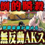 【最大火力】今話題のAK無反動の最強スキンでフルパ瞬殺してきた【荒野行動】