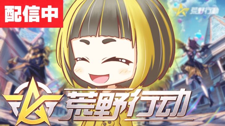 【荒活祭】顔合わせ＆練習配信！初心者です【荒野行動】