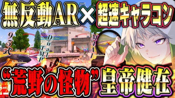 無反動95式とDualでフルパ完封できる火力と立ち回りが神すぎてキル集できそう【荒野行動】