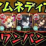 【アムネディア】ヴィラン・ジョン万次郎でアムネディアをワンパン！！【モンスト】【破界の星墓】【破界の星墓ワンパン】