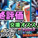 【最終評価】ガンダムコラボの確保オススメキャラ！！！【パズドラ】