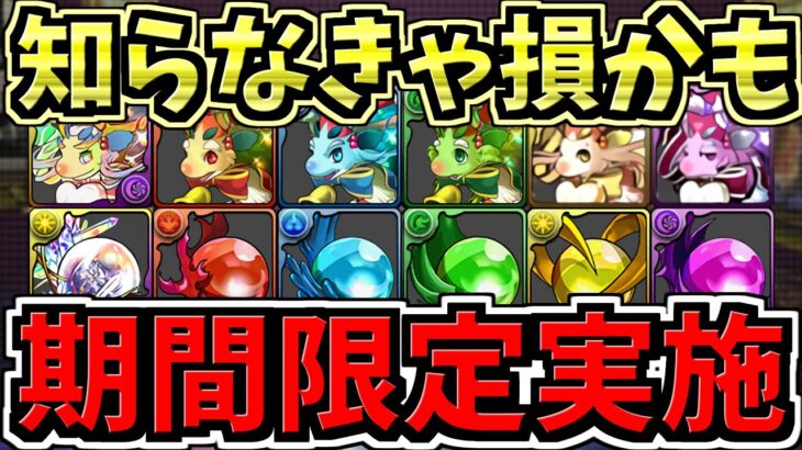 【知らなきゃ損かも】期間限定でスパノエや創装の宝玉を乱獲できるイベントが始まりました！【パズドラ】