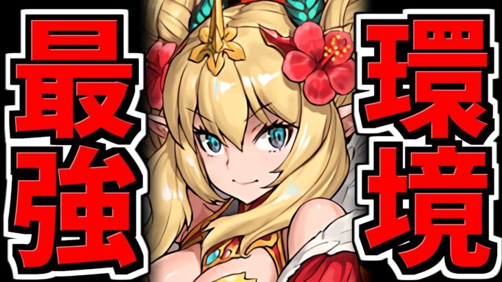 【環境最強レベル】強化ロザリンで凶兆を破壊！代用・立ち回り解説！星を紡ぐ精霊！ハイビスカス【パズドラ】