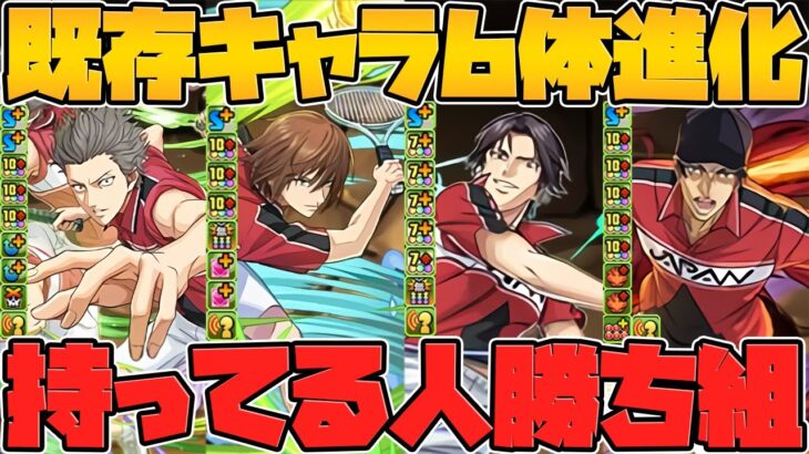 新最強リーダー誕生！？周回特化に強サブも！既存進化6体解説！新テニスの王子様コラボPart.2【パズドラ】