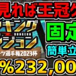 0.1%23.2万点！これ見ればOK！誰でも王冠取れるチャンス！ランキングダンジョン！全国eスポーツ選手権2023杯！【パズドラ】