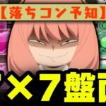 【7×7盤面】アーニャしってる、落ちコン予知は最強。【パズドラ　SPY×FAMILY　億兆】
