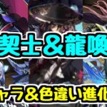 【龍契士＆龍喚士】新キャラ＆大量の色違い進化！ 性能チェック！ 【パズドラ】