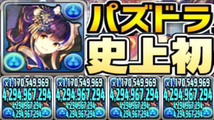 単体129億⁈ 夏休ミナカがヤバすぎる【パズドラ】