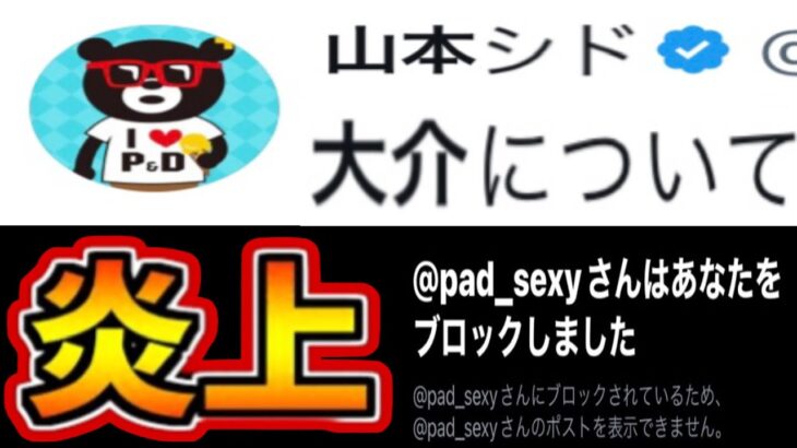 【炎上】山本大介緊急弁明⁈ムラコのブロック⁈コラボ前からヤバすぎる【パズドラ ファイナルファンタジーコラボ】