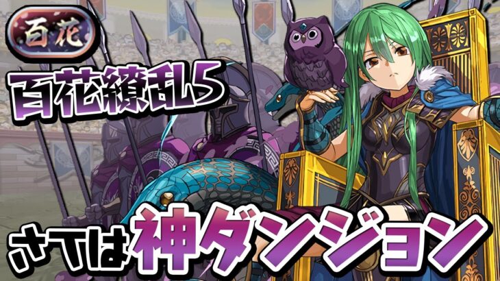 遂にあのキャラが手に入るのか！？百花チャレンジ初見プレイ【パズドラ】