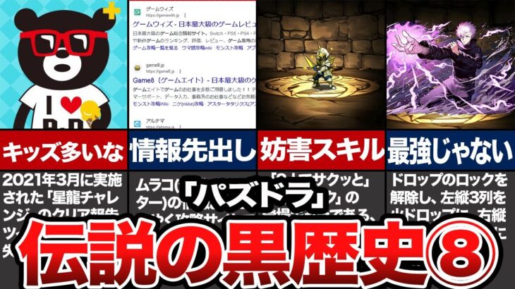 歴代パズドラ炎上の歴史【2021年/ゆっくり解説】