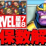 【★8,★7】MARVELコラボ確保数解説！人権キャラは絶対にゲットして！見ないと損！！【パズドラ】