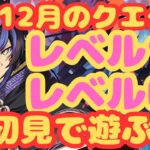 【生放送】12月のクエストダンジョンのLv15とLvEXを初見で頑張る！【パズドラ】
