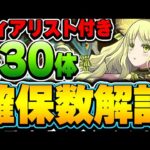当たりキャラがわかる！クリスマスイベントの当たりキャラティアリストと確保数解説！！【パズドラ実況】