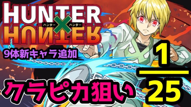 【パズドラ】20連でクラピカを当てれたのか？【HUNTER×HUNTERコラボガチャ】
