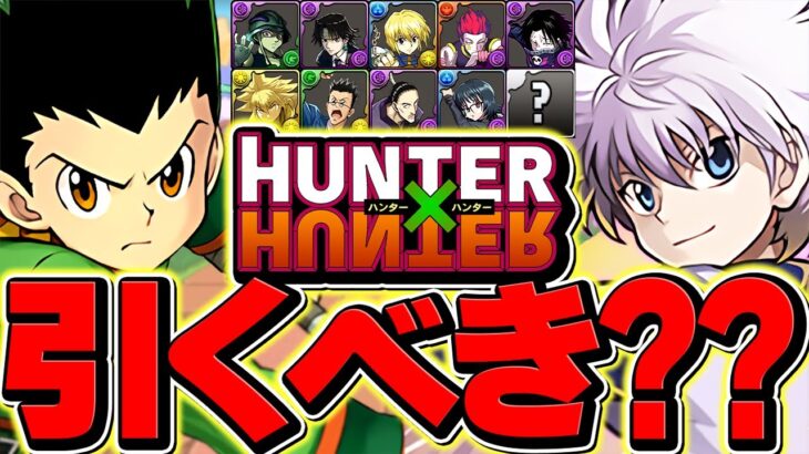 HUNTER×HUNTERコラボガチャは引くべき！？実際にネテロ3体出るまで引いてみた！【パズドラ】