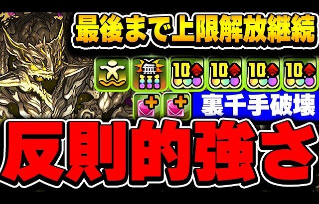 組めたら最強！！強化されたアグリゲートがやばすぎた！！【裏千手】【パズドラ実況】