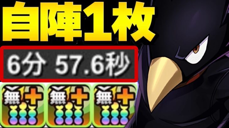 【革命】自陣常闇1体の万寿爆速周回編成がヤバい【パズドラ】