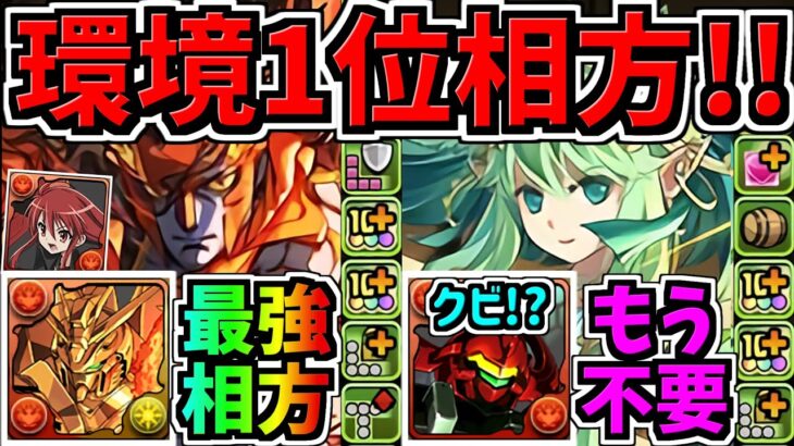 【環境1位の最強相方】まさかの環境1位ゴッドガンダムに最強相爆誕！ダリルバルデ不要に！？性能解説！【パズドラ】