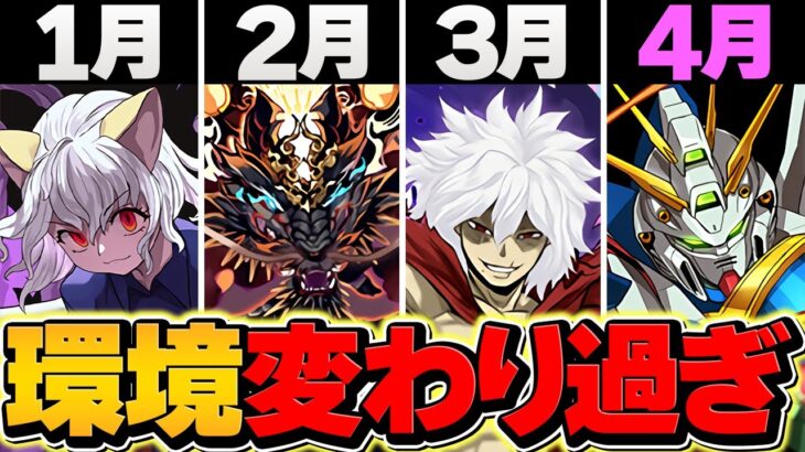 【4ヶ月でパズドラ崩壊】2024年の最強リーダー歴史まとめ！流石におかしいだろｗｗ