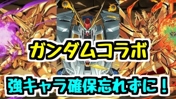 【ガンダムコラボまとめ】迷ってるなら取っちゃおう！ 交換＆購入で確保したいキャラが多すぎる！【パズドラ】