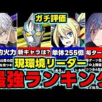 【最強リーダーランキング】ガチ評価！現環境の最強リーダーは誰!?最強リーダーランキングTop5!各キャラメリットデメリットを完全解説！【パズドラ】