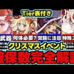【確保数完全解説】交換の弾はこれ！低レアにも注目!?クリスマスイベント確保数完全解説使い道＆性能解説！【パズドラ】