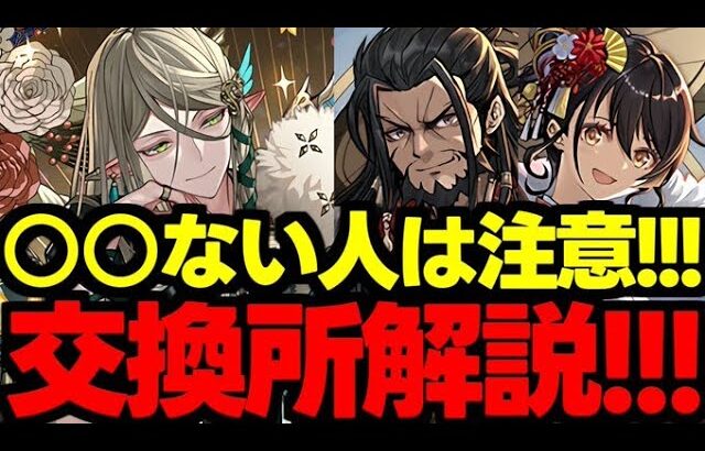 【交換所解説】○○持ってない人は注意！正月イベント交換所解説！使い道＆性能完全解説！【パズドラ】