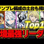 【テンプレ有】上位４体が特にぶっ飛んでる！！現環境の最強リーダーTop10！！【パズドラ実況】