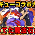 ついにきたハイキューコラボ！ガチャキャラコンプ目指して貯めてた魔法石を一気に使った結果…【パズドラ】