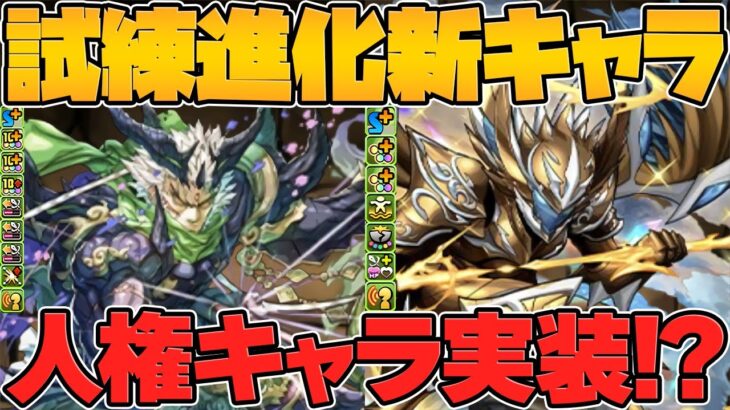 【試練進化】ラファエルと呂布の性能解説！1撃2700億火力&受けるダメージ無効化！？めっちゃ面白いやん！！【パズドラ】