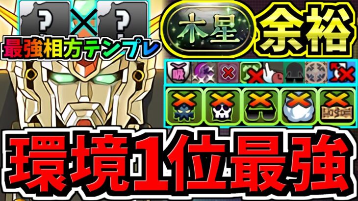 【環境1位】ぶっ壊れ〇〇×〇〇！F91最強テンプレ解説！木星チャレンジ周回！編成・代用・立ち回り解説！木星の守護者【パズドラ】