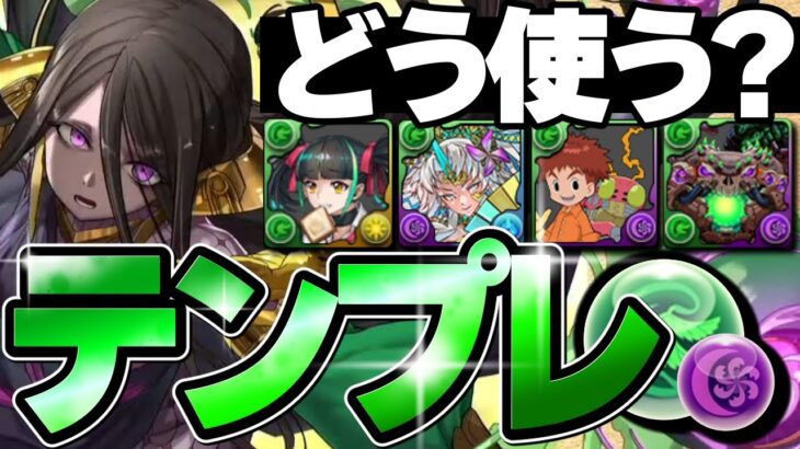 木属性１位！ユーピリスのテンプレ/サブ候補を解説！【パズドラ】