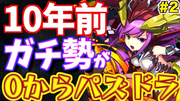 【パズドラ】10年前のガチ勢が最新ガチャを引いて使ってみた結果ww【ムチドラ#2】