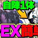 【4分】EXチャレンジをオメガモン×ハデドラで安定周回！マジで最強編成来ました！代用解説も！【パズドラ】