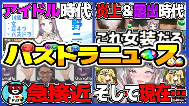 【Twitter騒然】某有名Vtuberの炎上、迷走、暴走の歴史がヤバすぎる…【パズドラ】