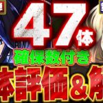 【確保数付き】超優秀キャラ多数存在！！歴世の杯と神創の雫イベント第1弾と第2弾全47体評価＆解説！！【歴世の杯と神創の雫】【パズドラ実況】＃パズドラ
