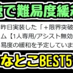 【難易度緩和】実装翌日に調整が決定した+限界突破コロシアムのク〇だと思うところランキング【パズドラ】