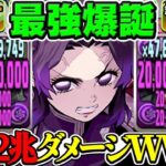 【勝率1000%】圧倒的チートスキル！胡蝶しのぶがぶっ壊れリーダーに！実質毎ターン1,000億追い討ちはヤバすぎる【パズドラ】