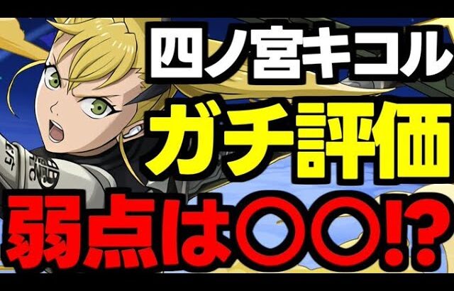 正直に話します。キコルの弱点は…忖度無しのガチ評価！メリット＆デメリット完全解説！【パズドラ】