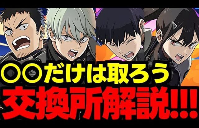 【交換所解説】今回の注目キャラはこれ！怪獣８号コラボ交換所解説！使い道＆性能完全解説！【パズドラ】