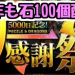 【大感謝祭】石100個配布！ 11月は久しぶりにアレも復活！ 今週の新情報をいろいろ見ていく！【パズドラ】