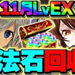 ロゼッタで11月EXラッシュを攻略！1撃で魔法石30個をゲット！代用&立ち回り解説付き！【パズドラ】